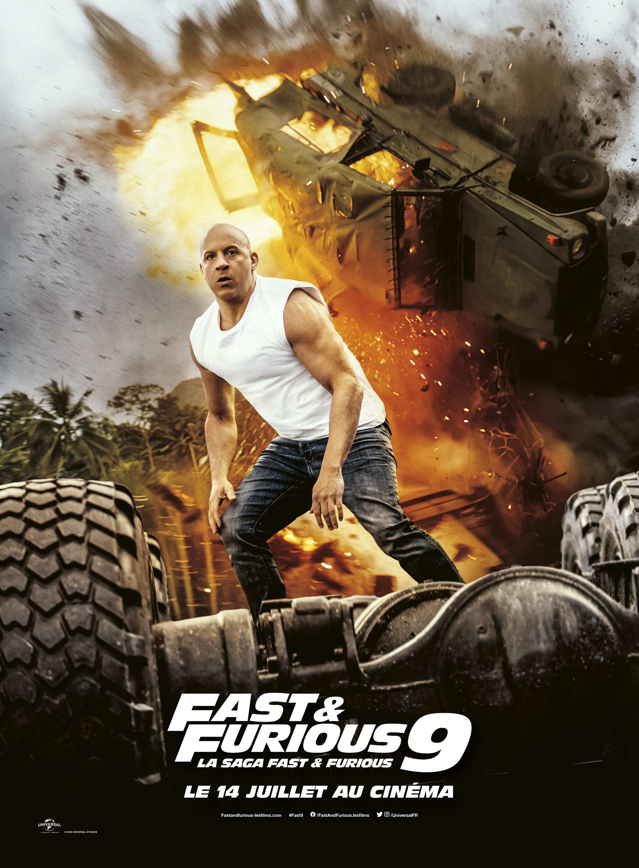Mega Sized Movie Poster Image for Fast & Furious 9 (#16 of 19)