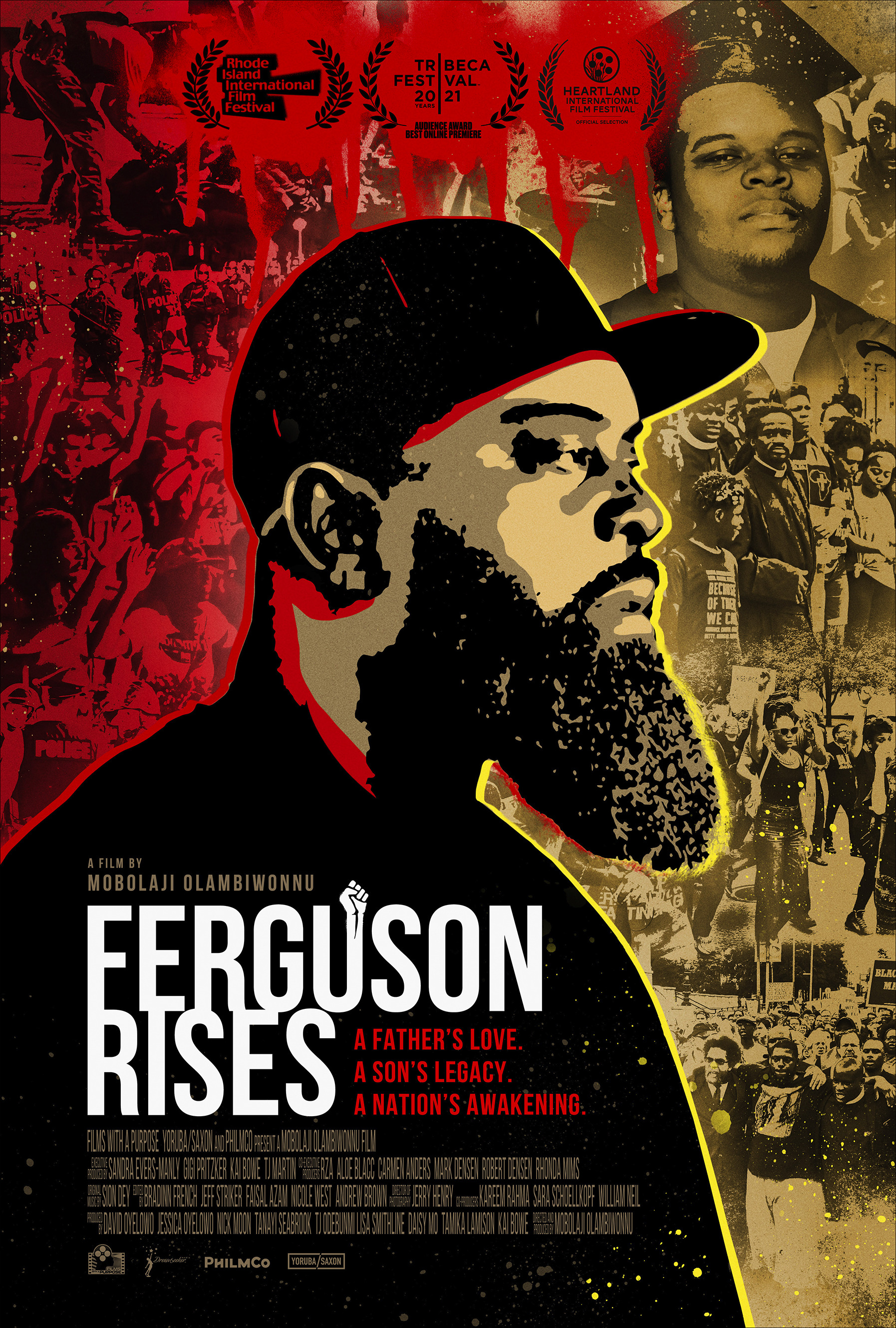 Mega Sized Movie Poster Image for Ferguson Rises 