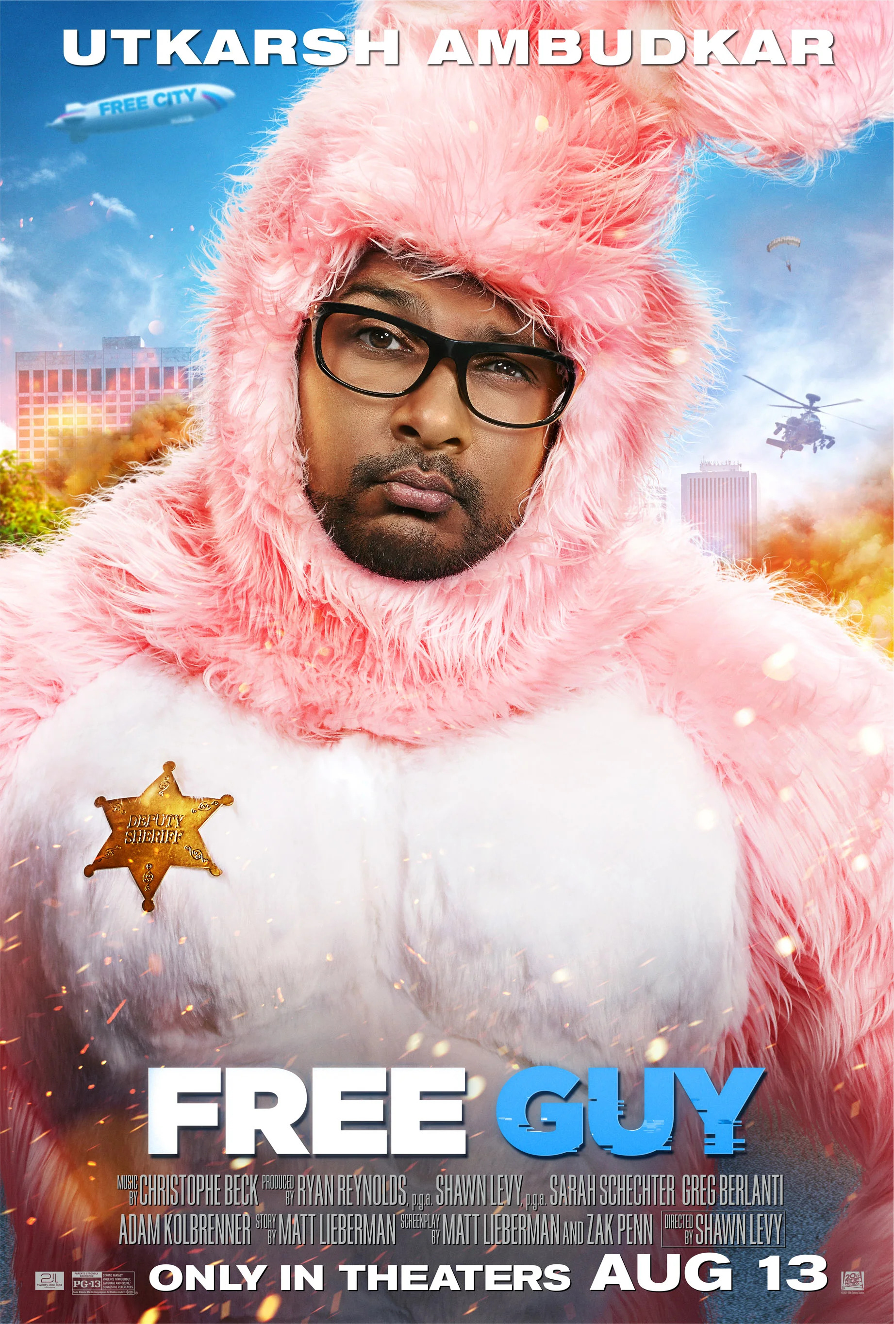 Mega Sized Movie Poster Image for Free Guy (#10 of 16)