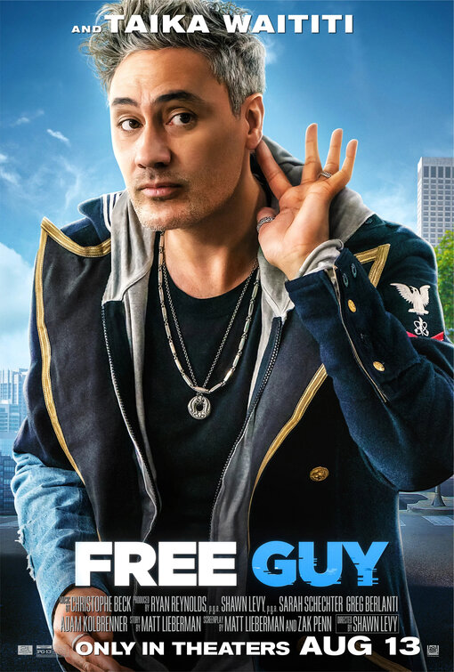 Free Guy' (2021) - This live-action film by Shawn Levy had a