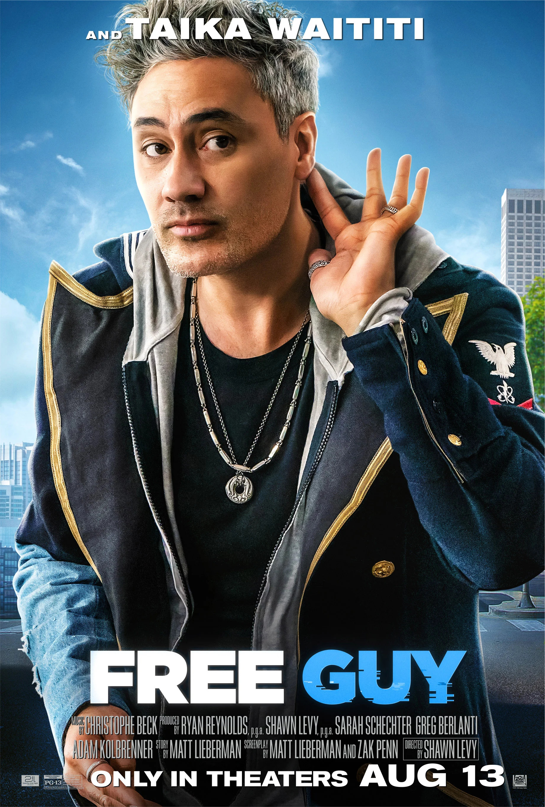 Mega Sized Movie Poster Image for Free Guy (#12 of 16)