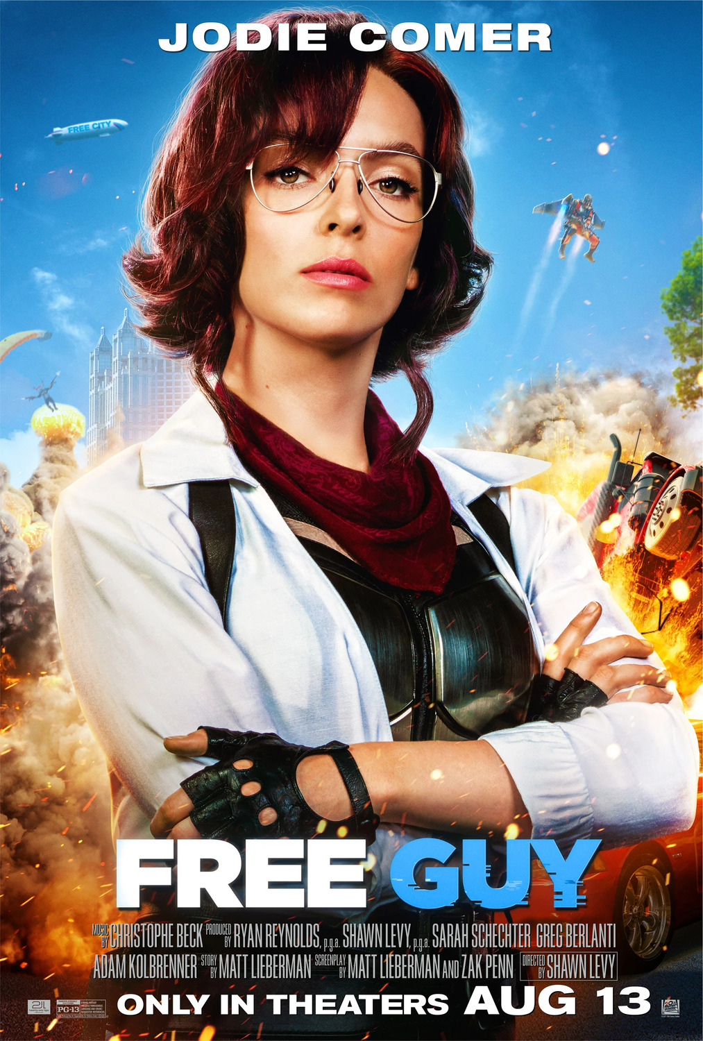 Extra Large Movie Poster Image for Free Guy (#8 of 16)