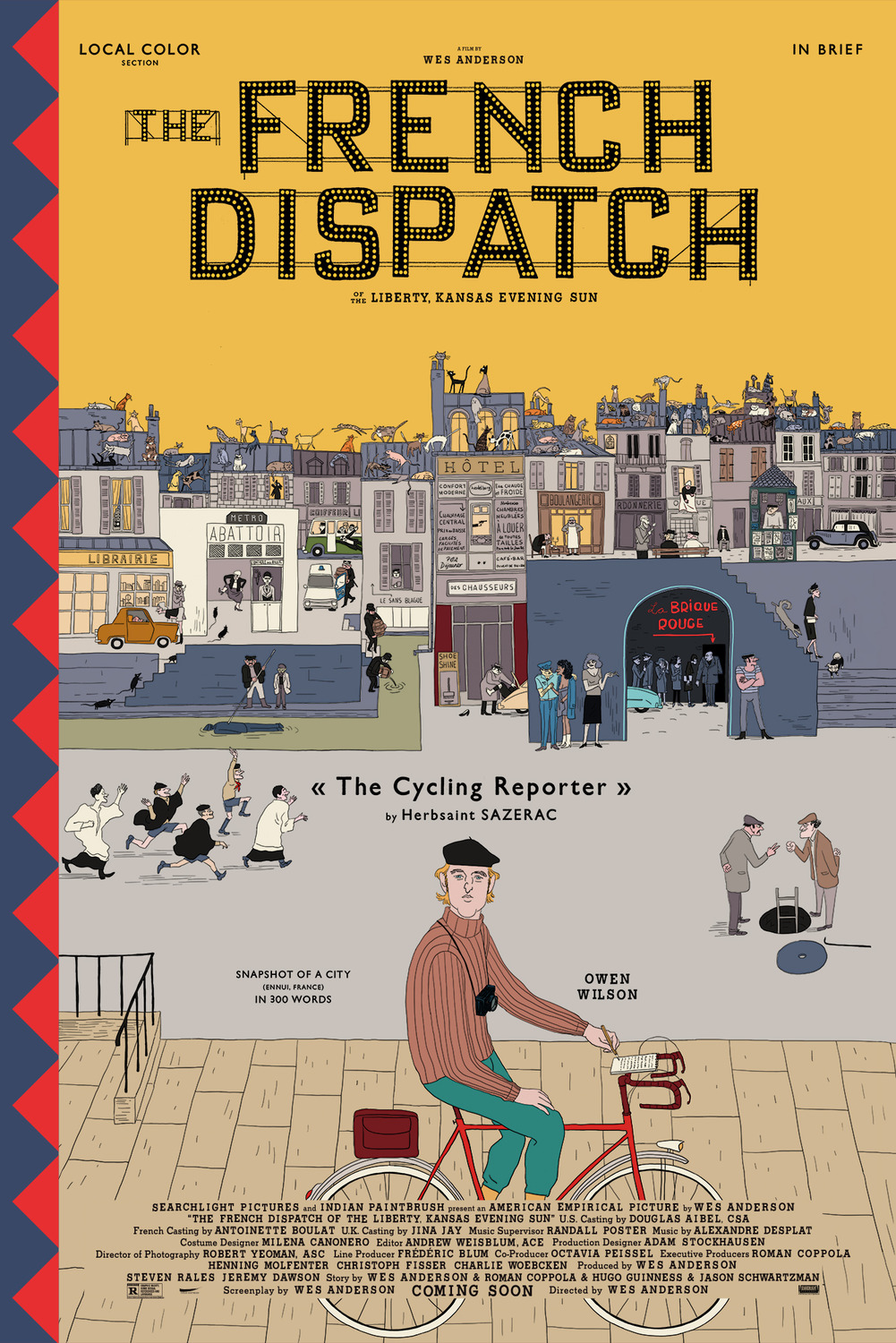 Extra Large Movie Poster Image for The French Dispatch (#3 of 18)