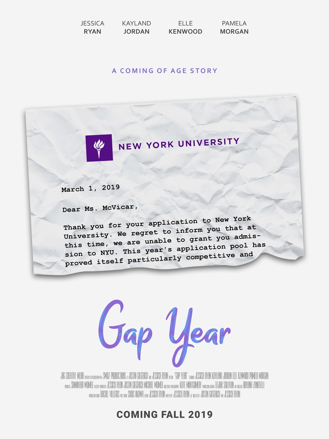 Extra Large Movie Poster Image for Gap Year 