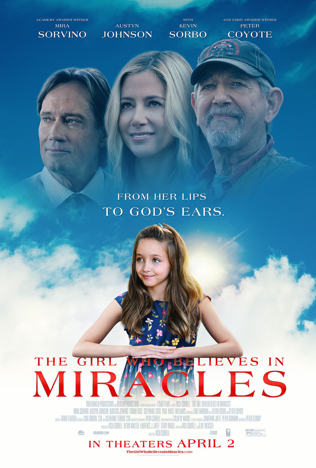 Extra Large Movie Poster Image for The Girl Who Believes in Miracles 