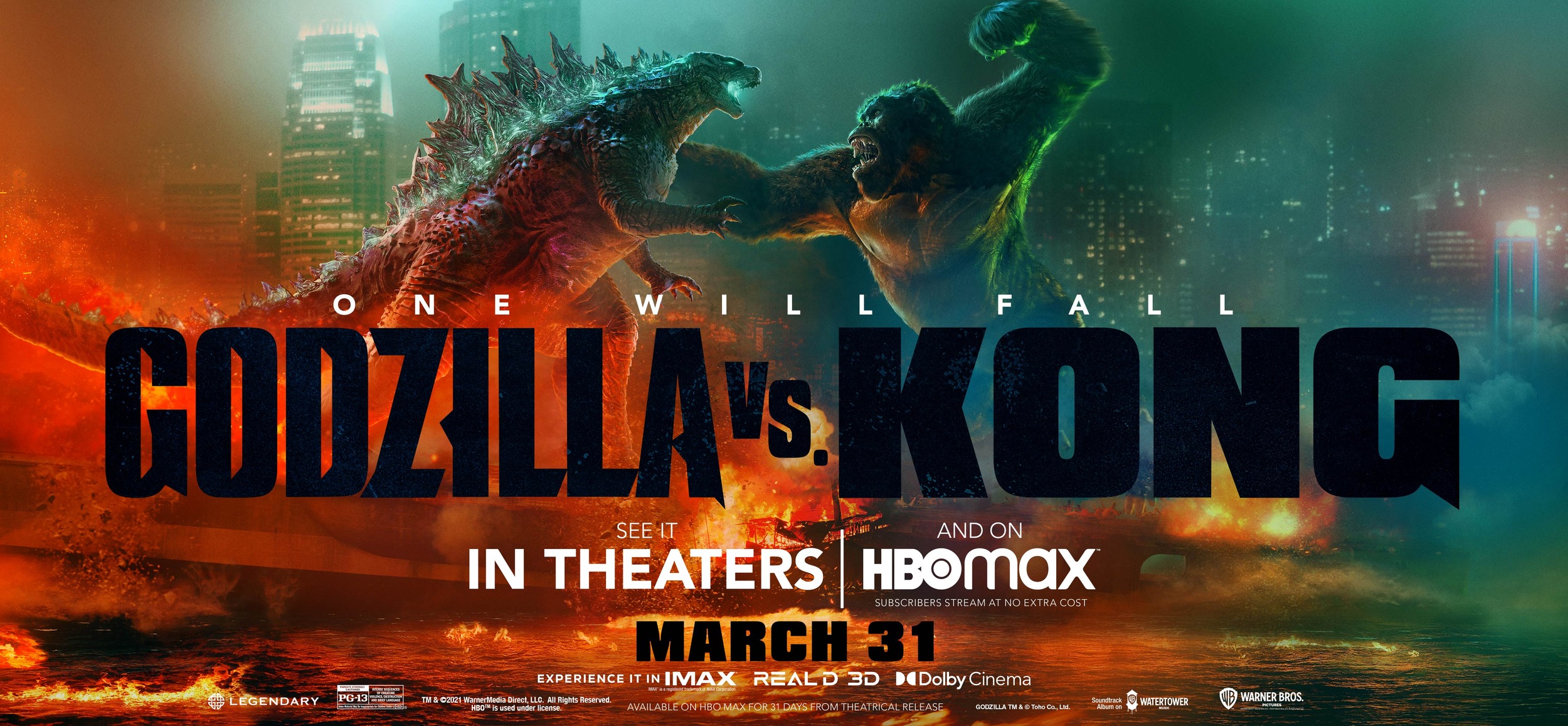 Mega Sized Movie Poster Image for Godzilla vs. Kong (#19 of 20)