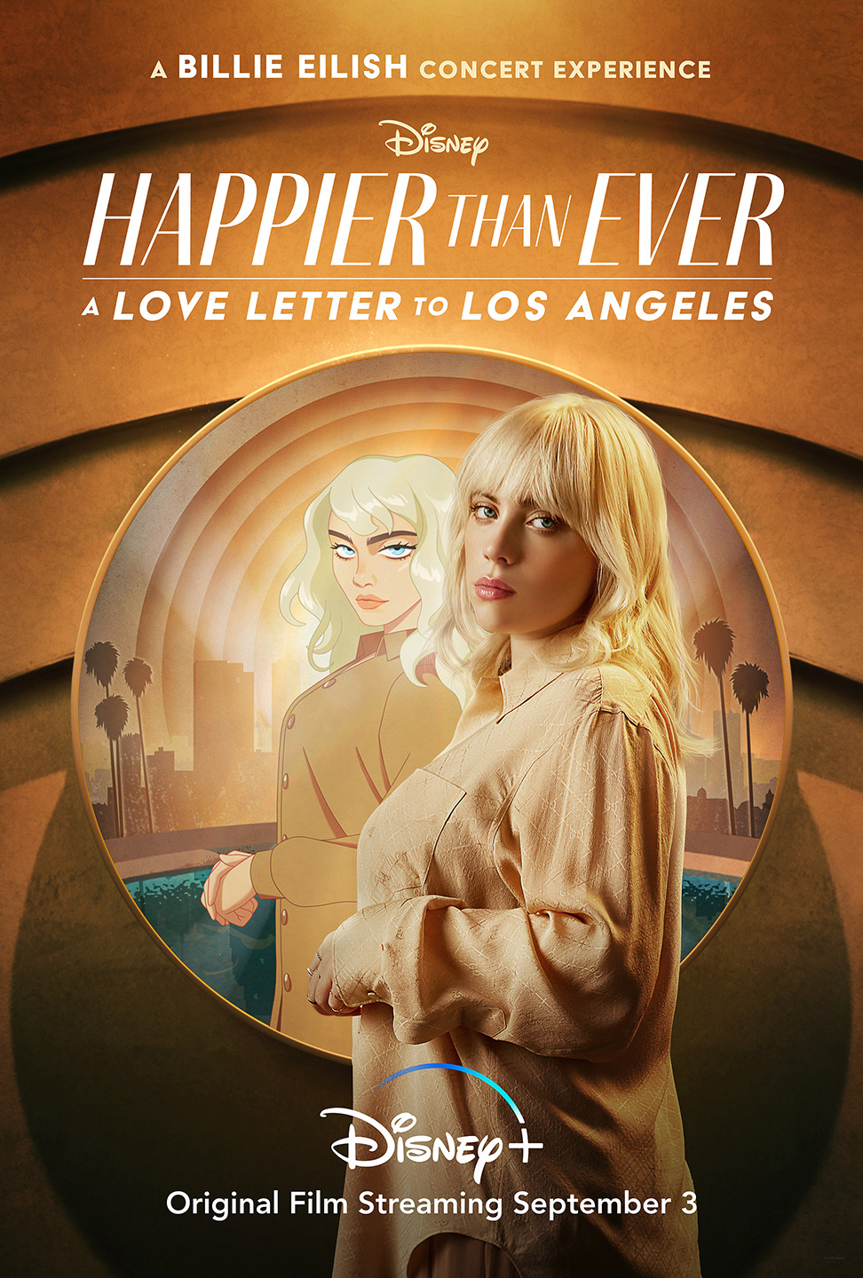 Extra Large Movie Poster Image for Happier Than Ever: A Love Letter to Los Angeles 