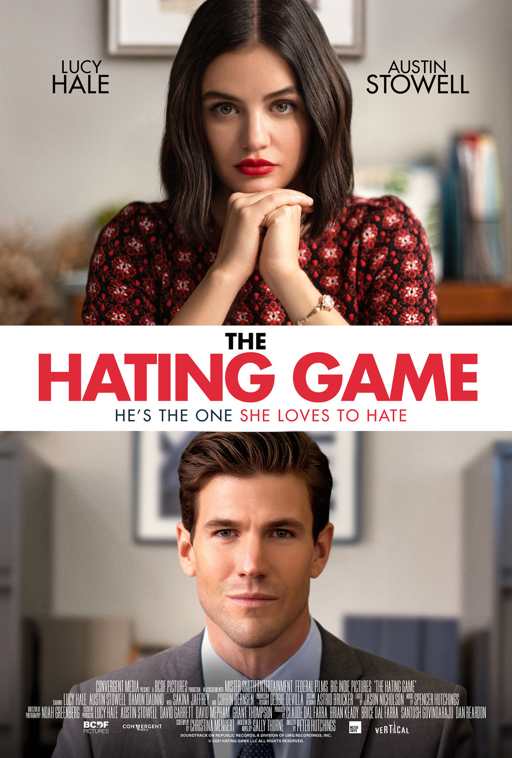 Extra Large Movie Poster Image for The Hating Game 