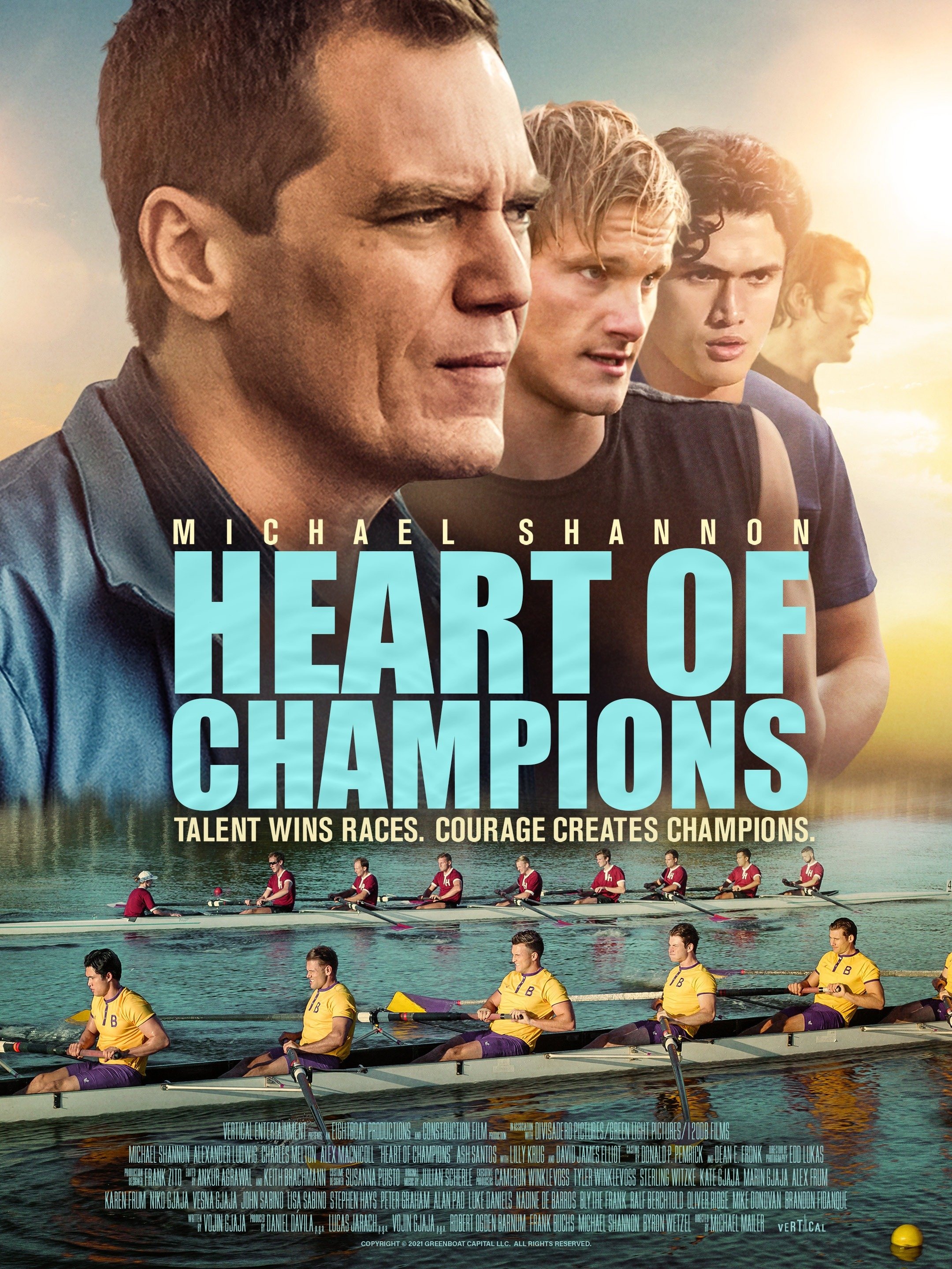 Mega Sized Movie Poster Image for Heart of Champions 