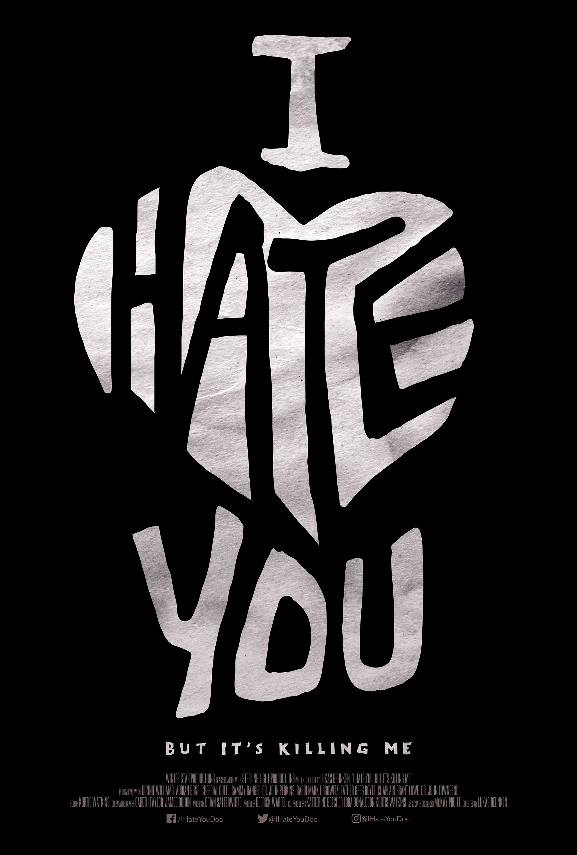Mega Sized Movie Poster Image for I Hate You, But It's Killing Me 