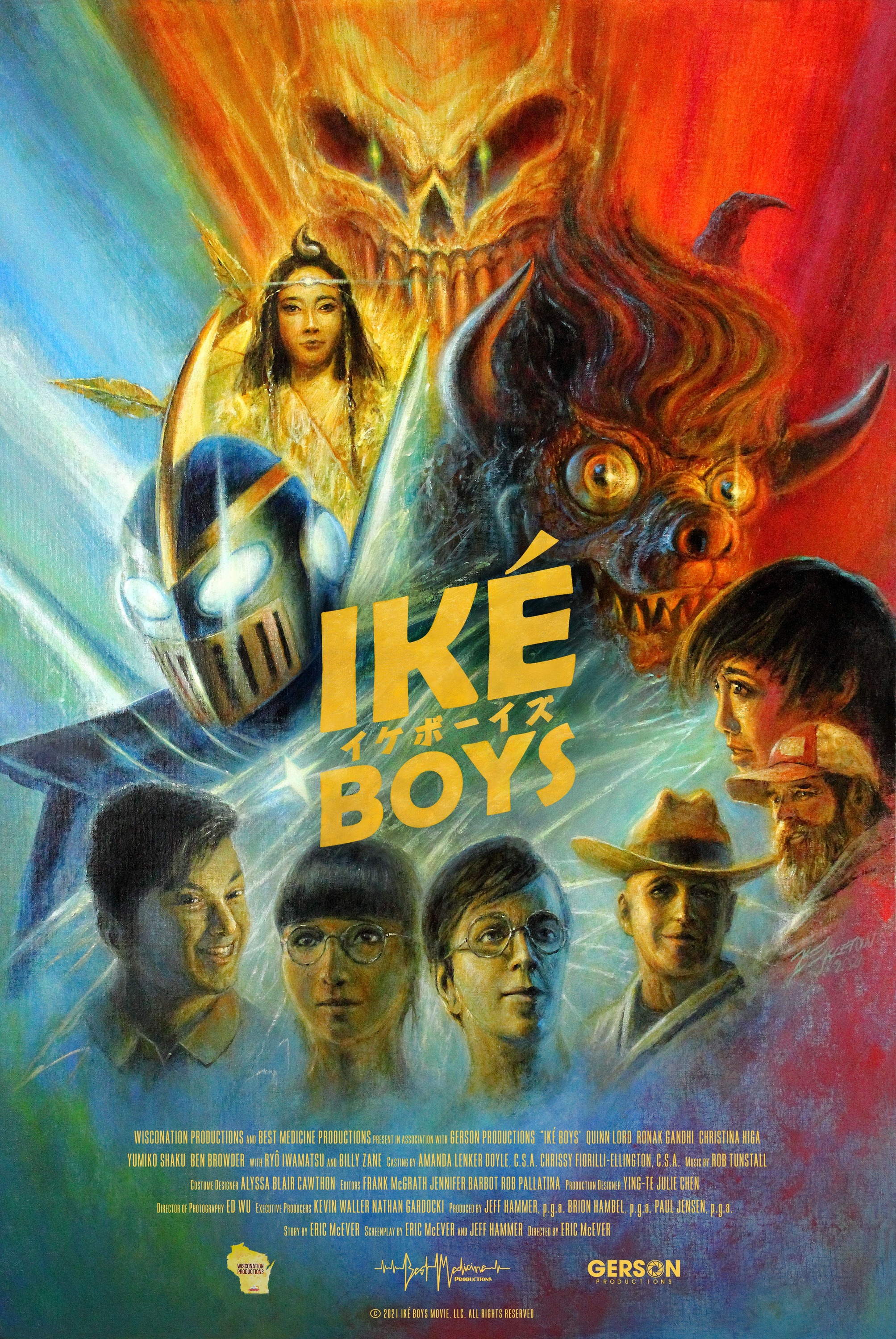 Mega Sized Movie Poster Image for Iké Boys 