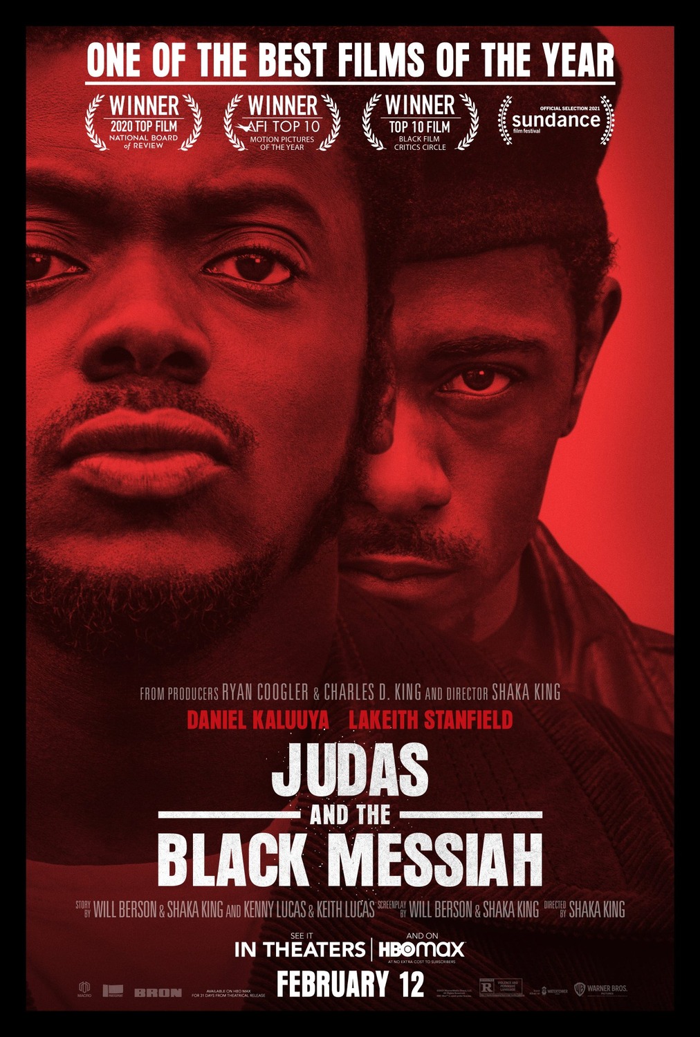 Extra Large Movie Poster Image for Judas and the Black Messiah (#2 of 3)