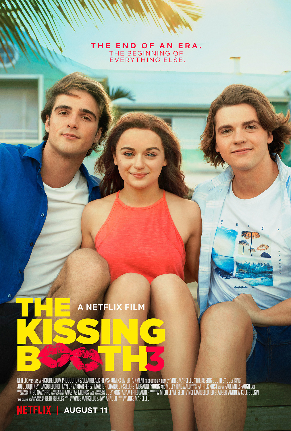 Extra Large Movie Poster Image for The Kissing Booth 3 