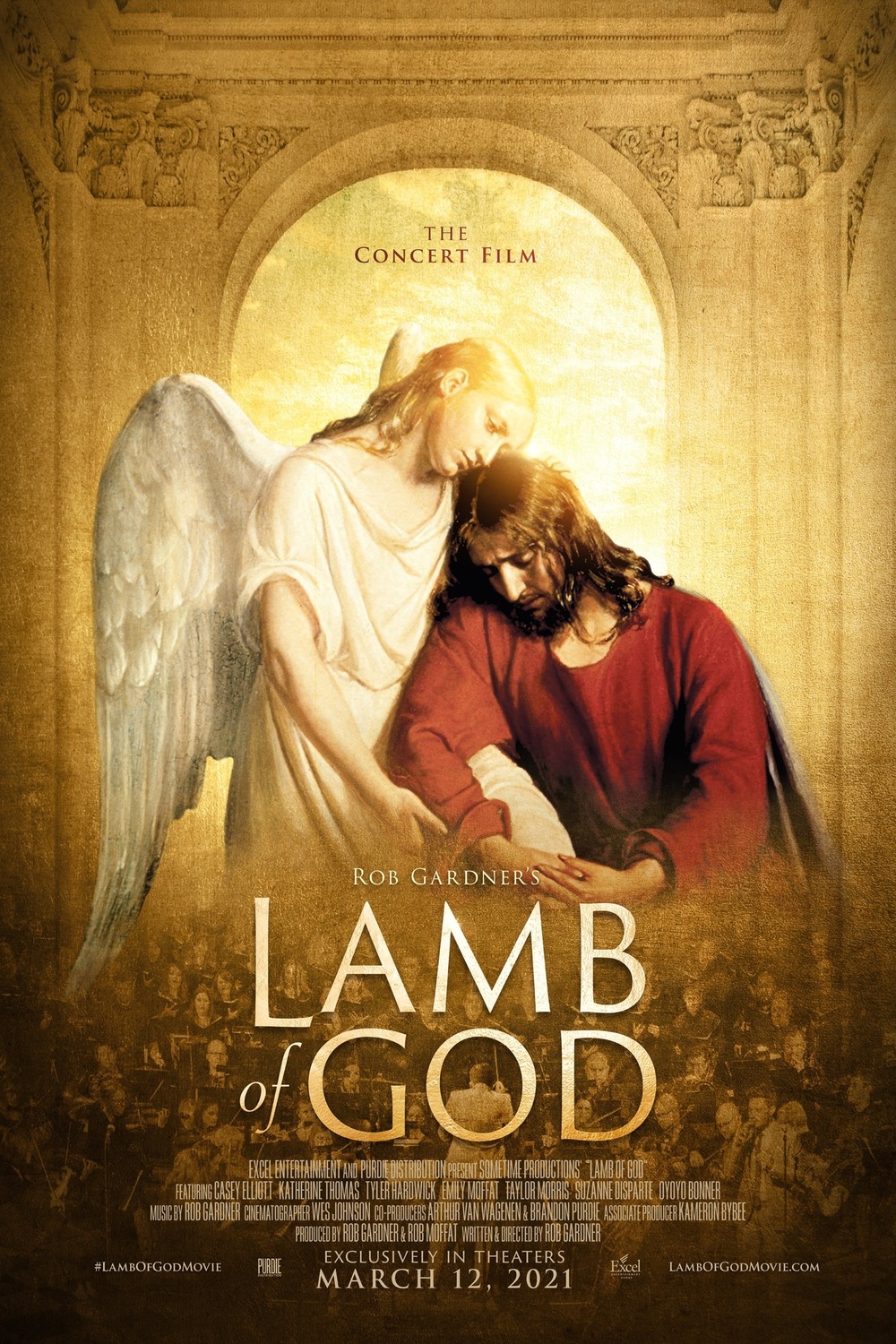 Extra Large Movie Poster Image for Lamb of God: The Concert Film 