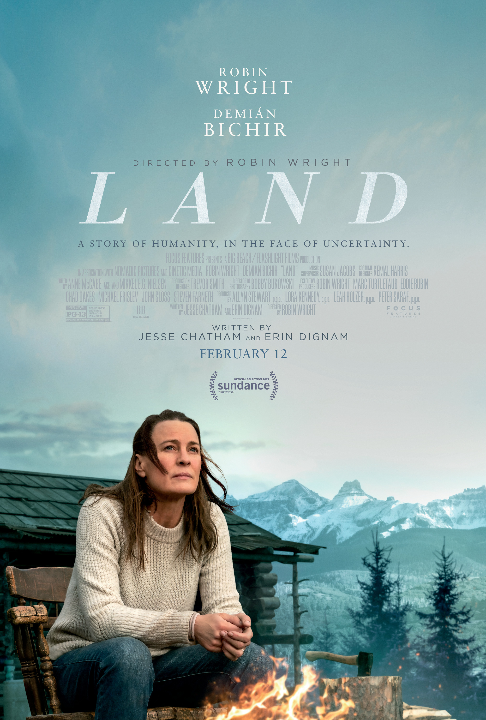 Mega Sized Movie Poster Image for Land 