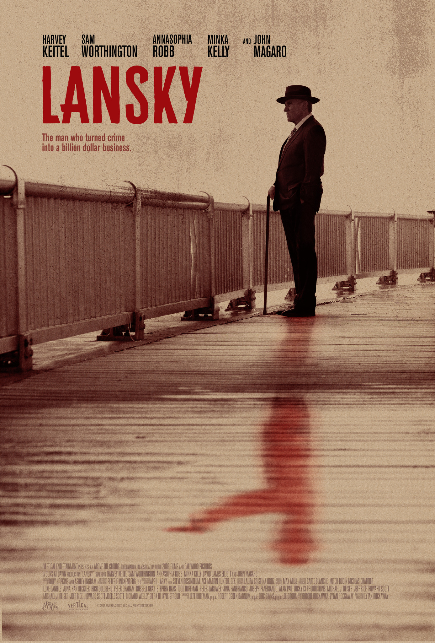 Mega Sized Movie Poster Image for Lansky (#1 of 2)