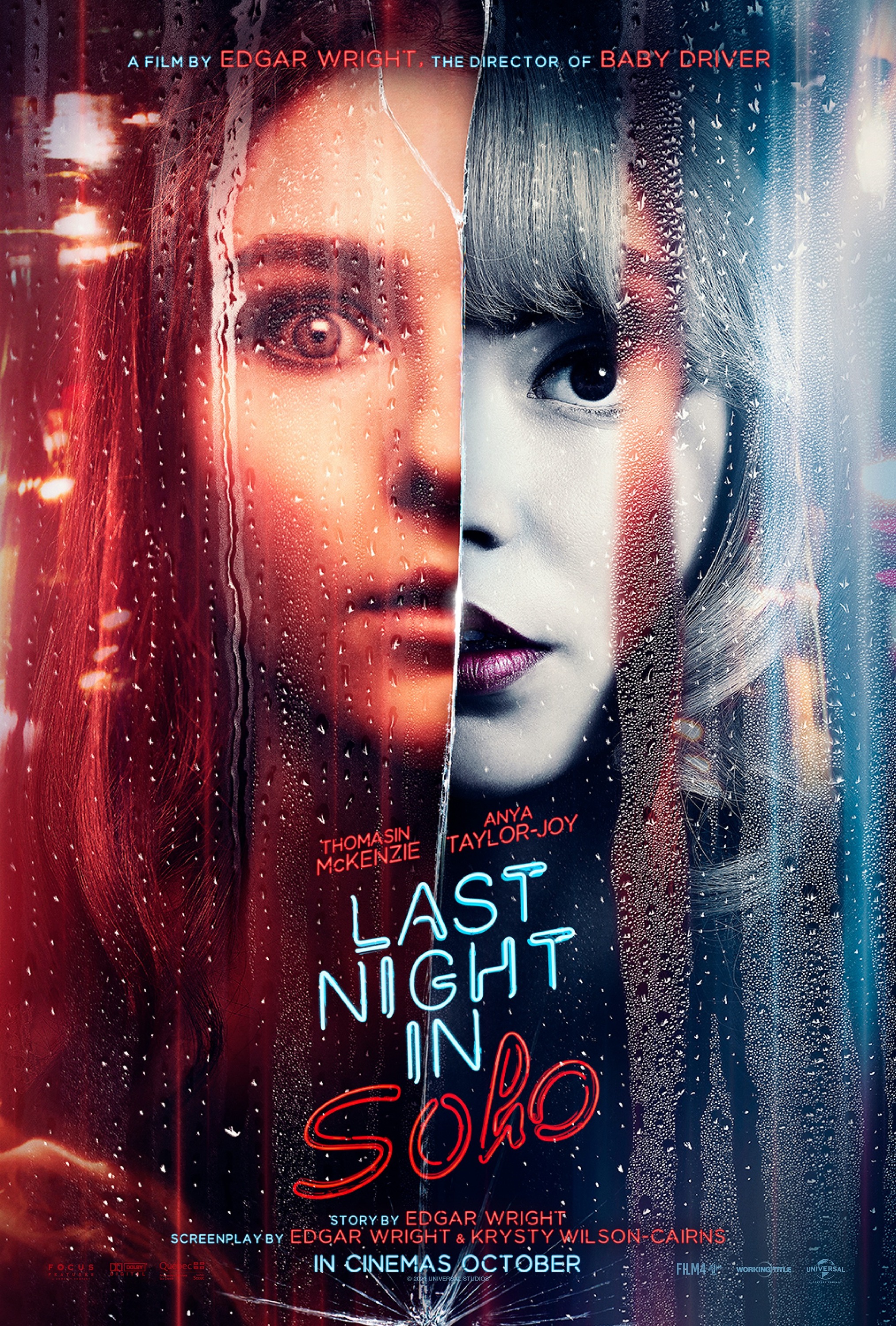 Mega Sized Movie Poster Image for Last Night in Soho (#1 of 6)