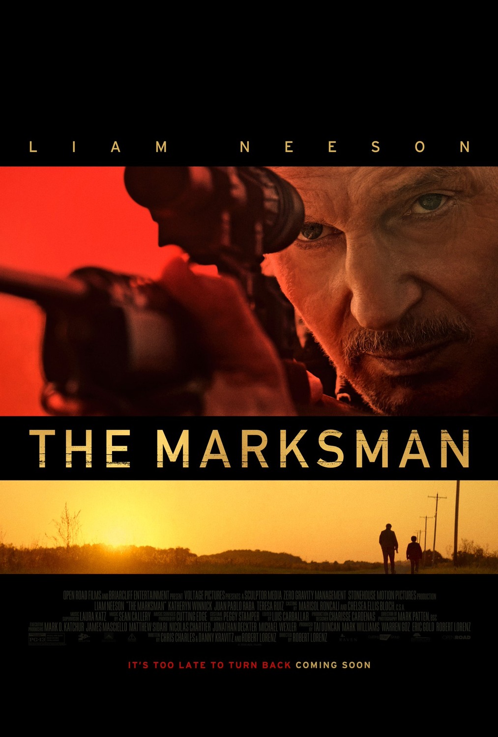Extra Large Movie Poster Image for The Marksman (#1 of 2)