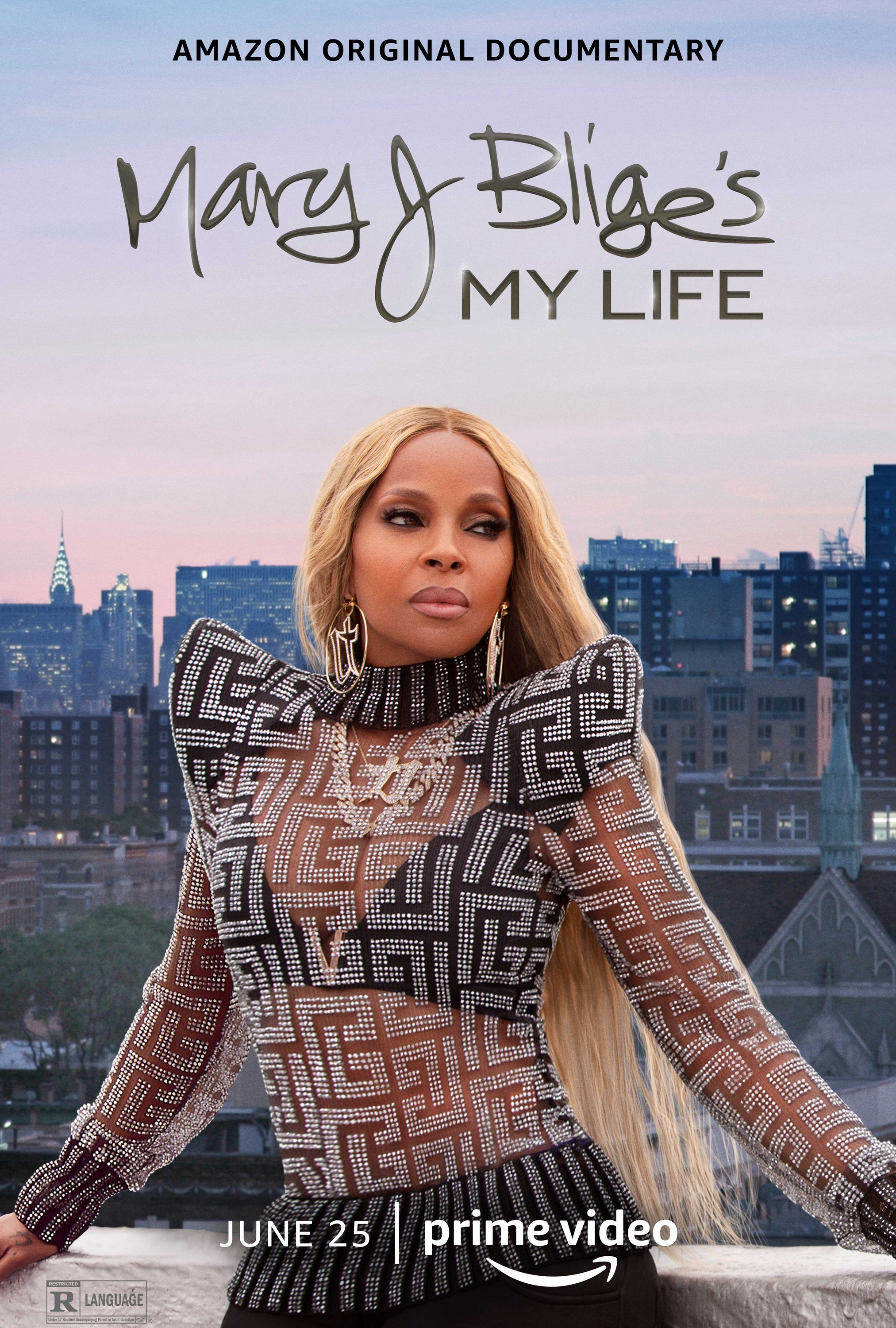 Mega Sized Movie Poster Image for Mary J Blige's My Life 