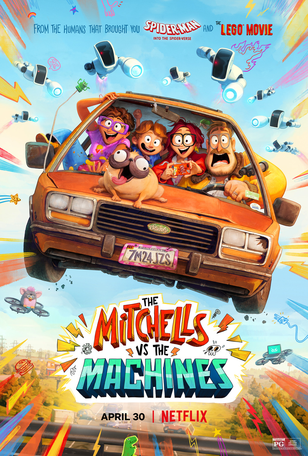 Extra Large Movie Poster Image for The Mitchells vs. the Machines 
