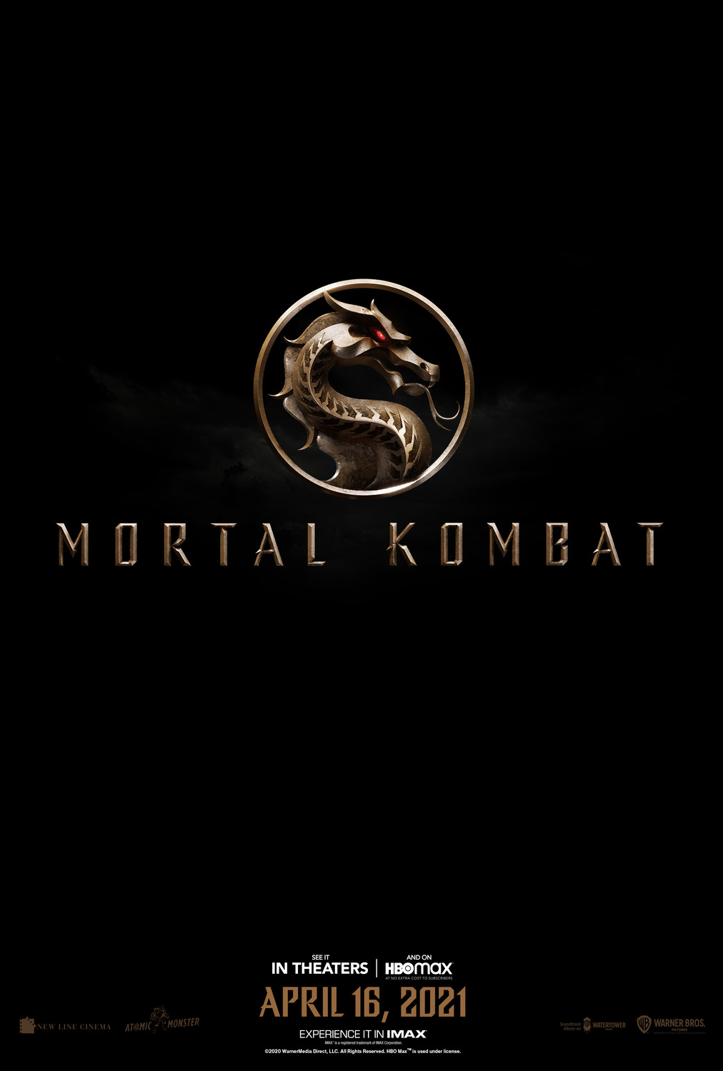 Extra Large Movie Poster Image for Mortal Kombat (#1 of 16)