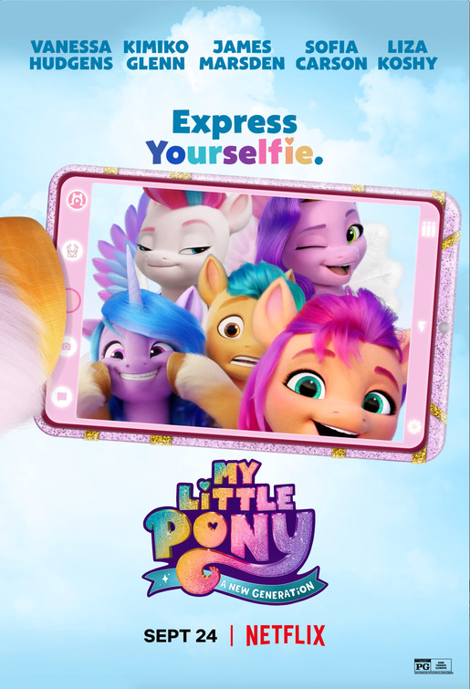 My little pony a new generation 2021 - Character names | Greeting Card