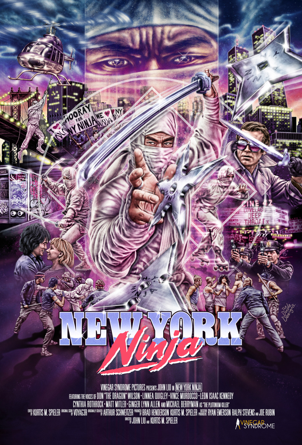 Extra Large Movie Poster Image for New York Ninja 