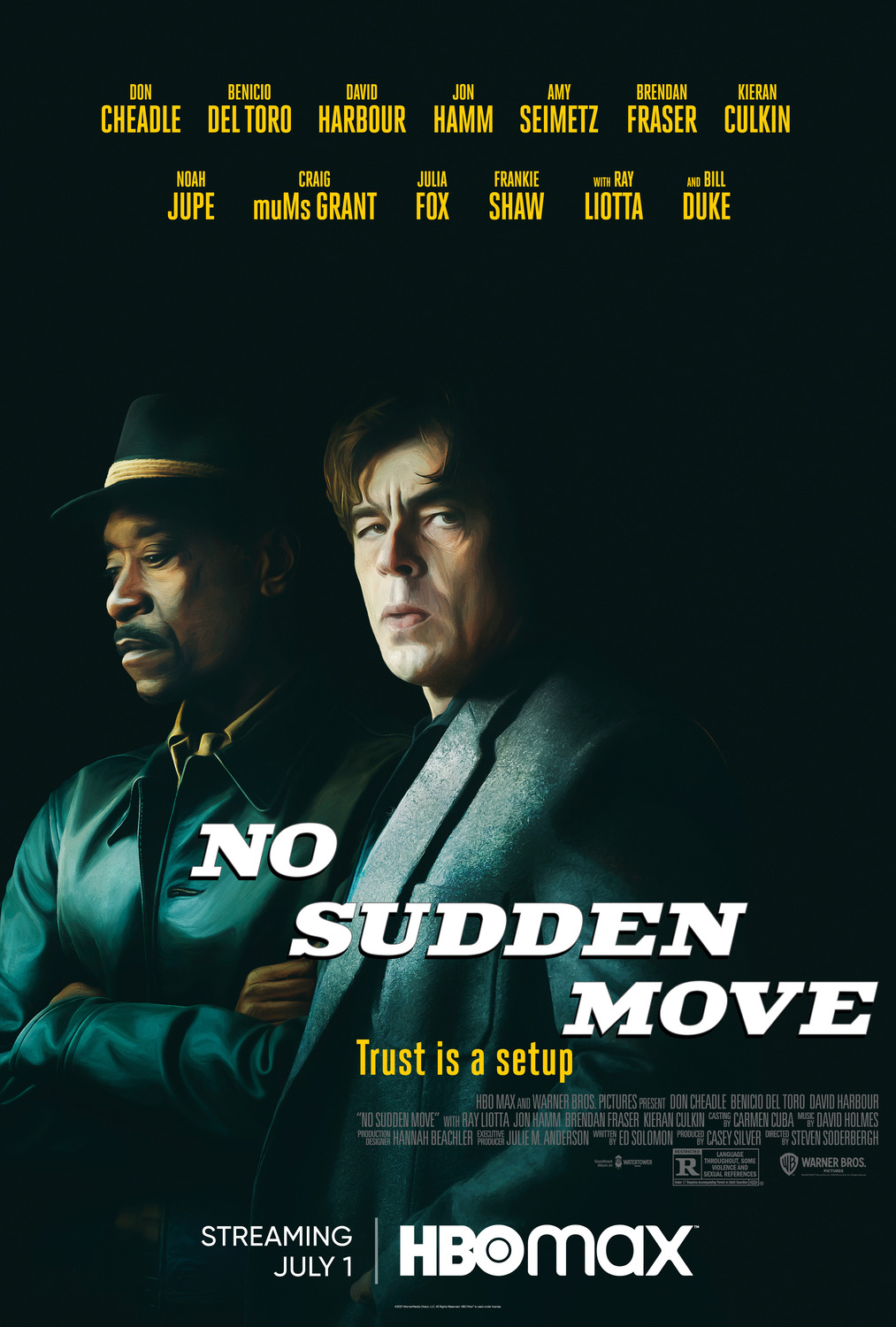 Extra Large Movie Poster Image for No Sudden Move 