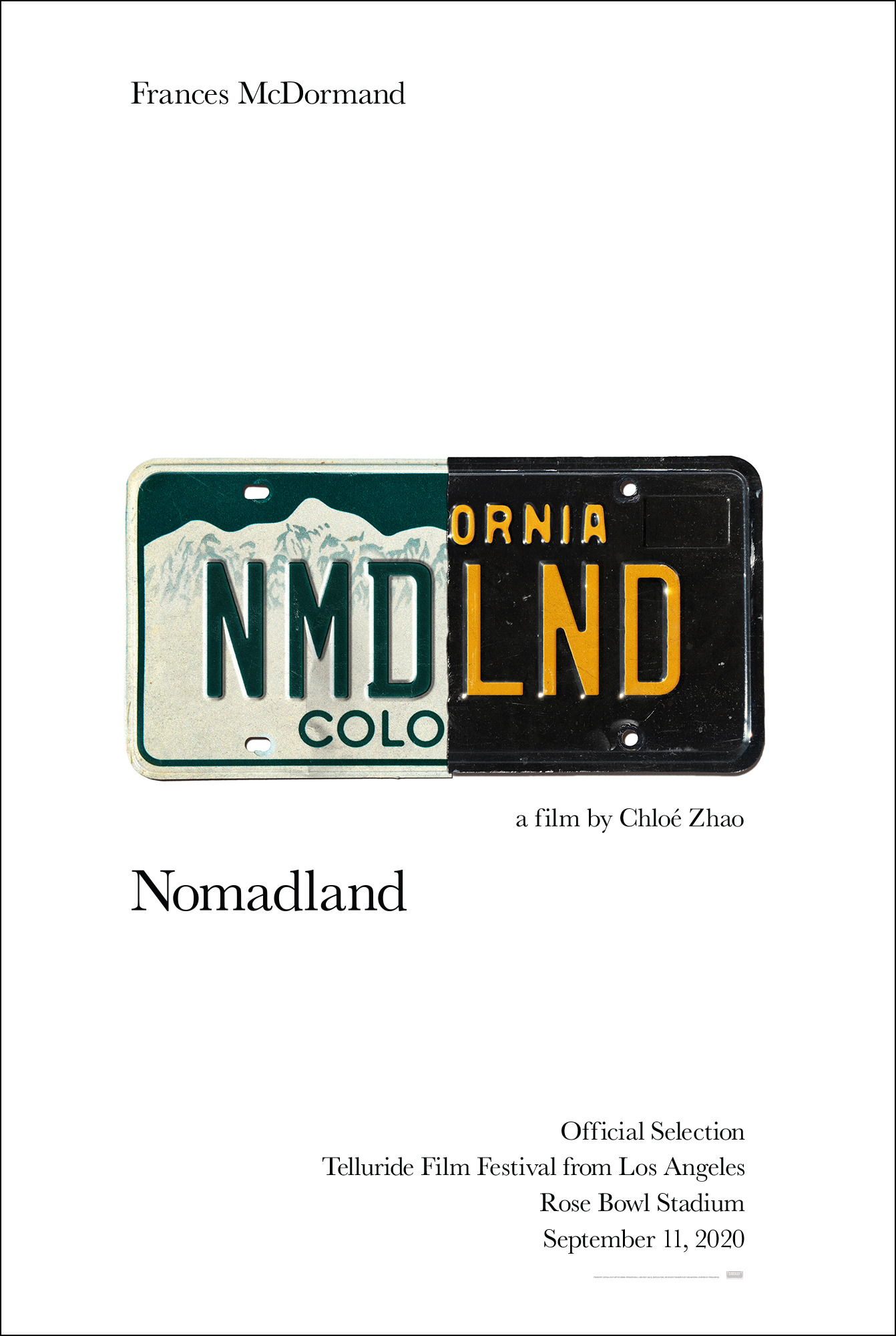 Mega Sized Movie Poster Image for Nomadland (#6 of 9)