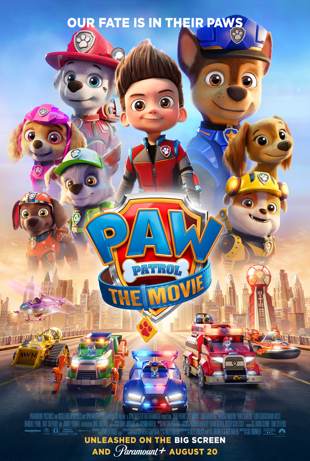 Extra Large Movie Poster Image for PAW Patrol: The Movie (#1 of 16)