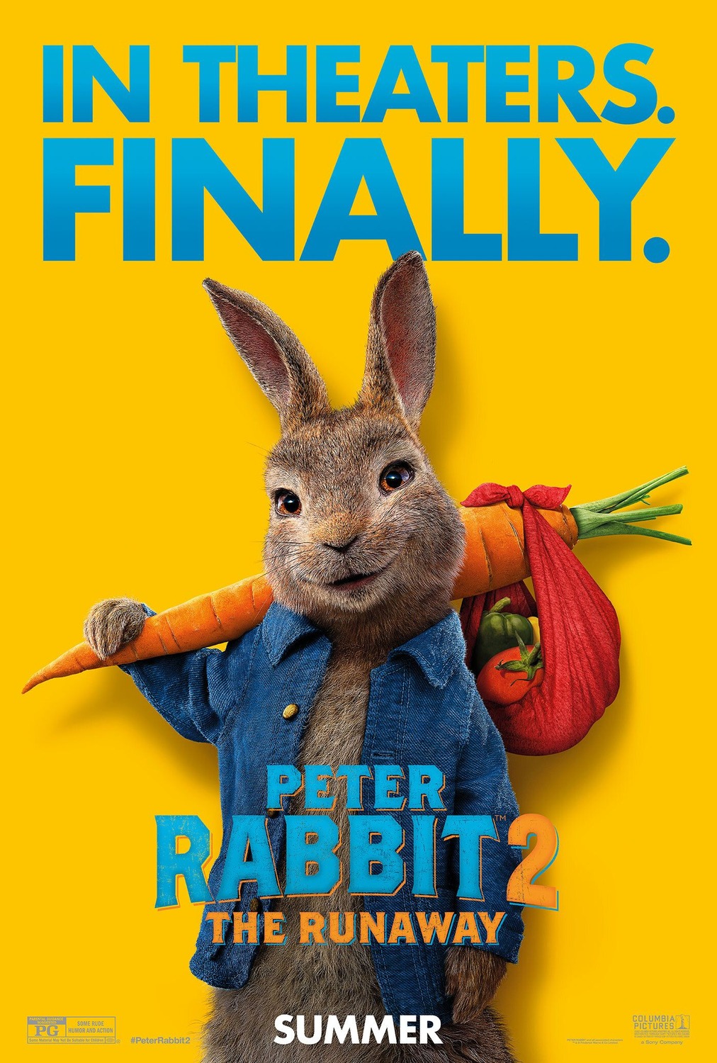 Extra Large Movie Poster Image for Peter Rabbit 2 (#11 of 20)