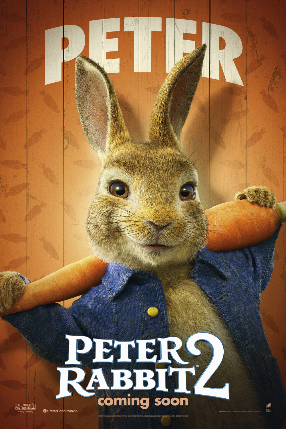 Extra Large Movie Poster Image for Peter Rabbit 2 (#12 of 20)