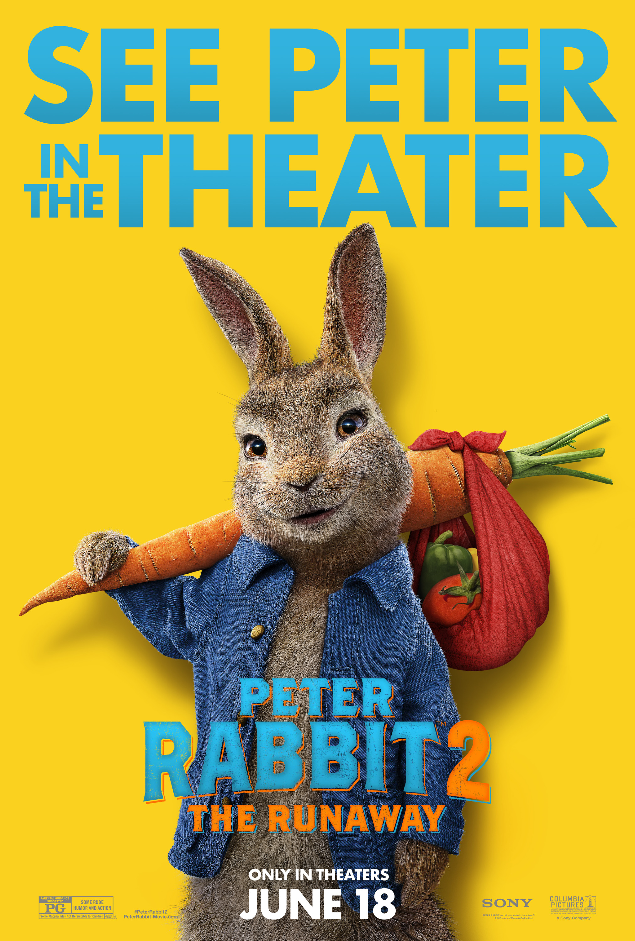 Mega Sized Movie Poster Image for Peter Rabbit 2 (#17 of 20)