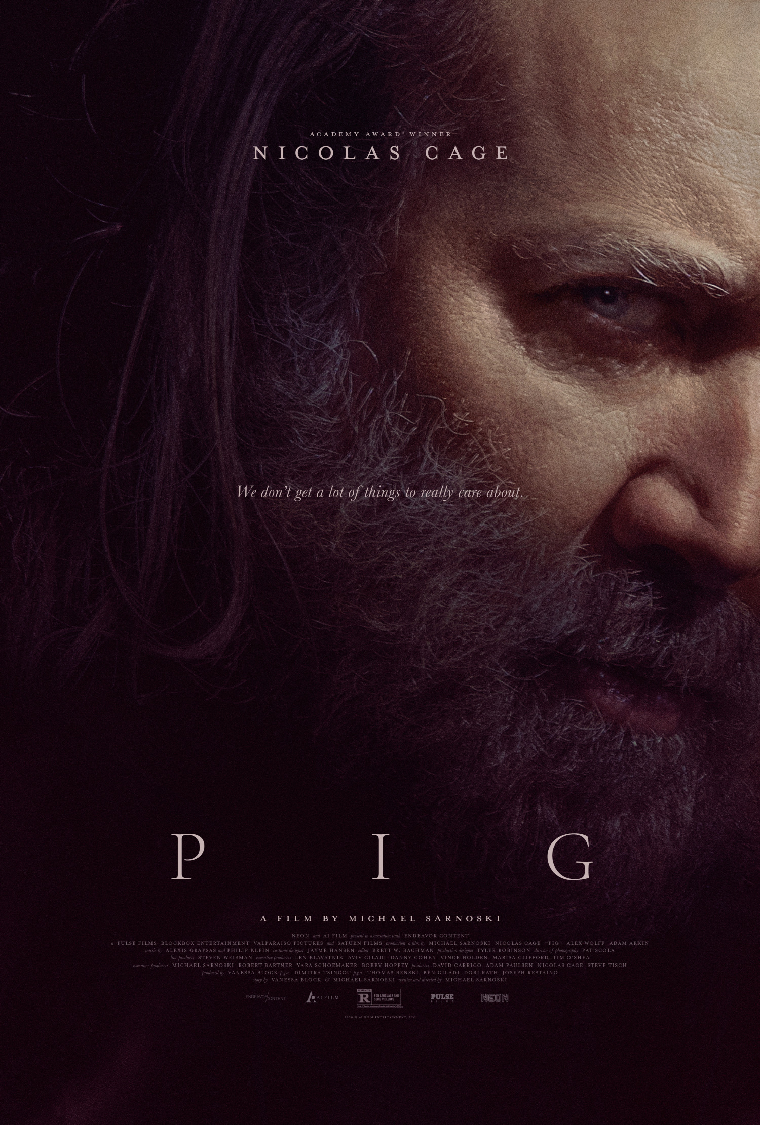 Mega Sized Movie Poster Image for Pig (#2 of 2)