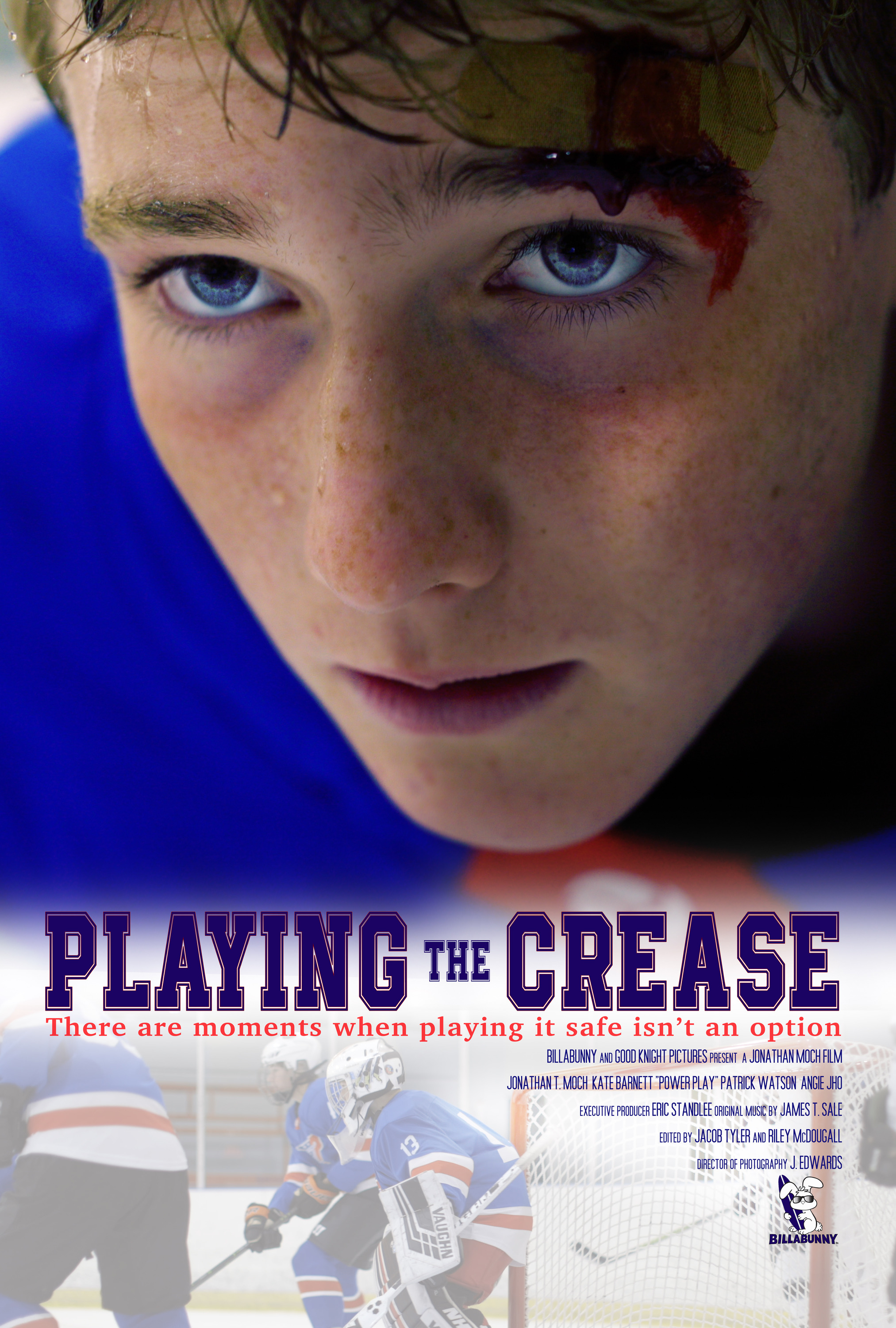 Mega Sized Movie Poster Image for Playing the Crease (#2 of 2)