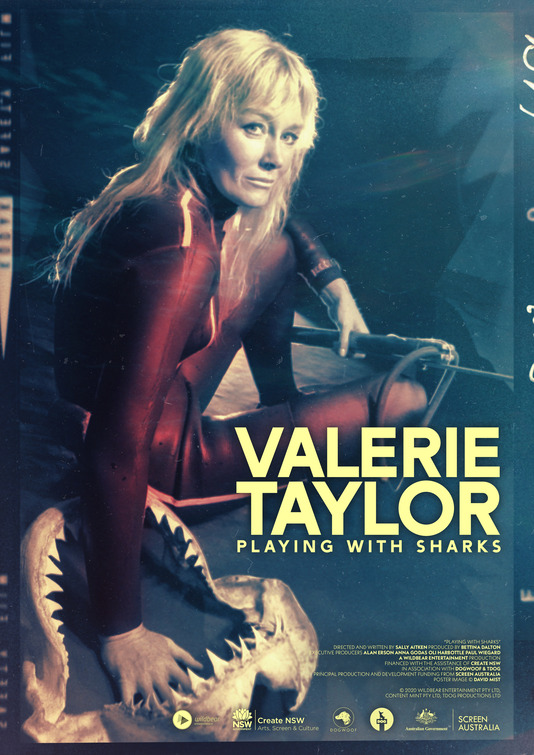 Playing with Sharks: The Valerie Taylor Story Movie Poster