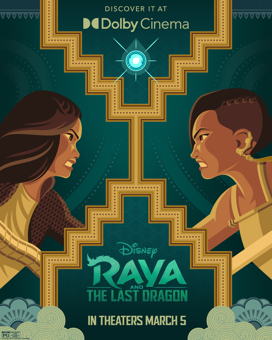 Extra Large Movie Poster Image for Raya and the Last Dragon (#22 of 27)