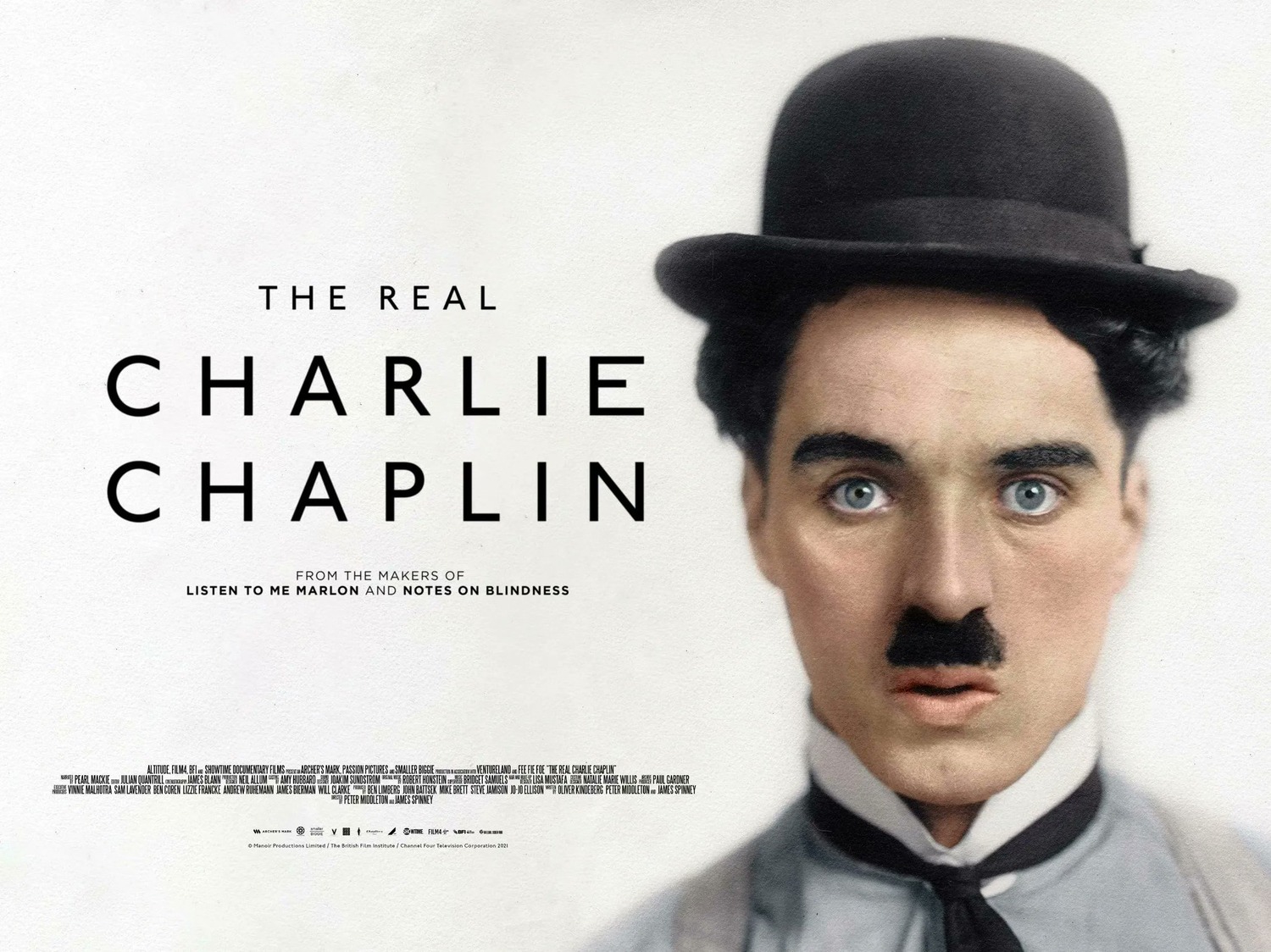 Extra Large Movie Poster Image for The Real Charlie Chaplin 