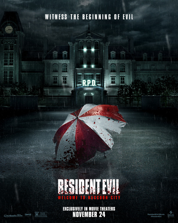 Resident Evil: Welcome to Raccoon City Movie Poster