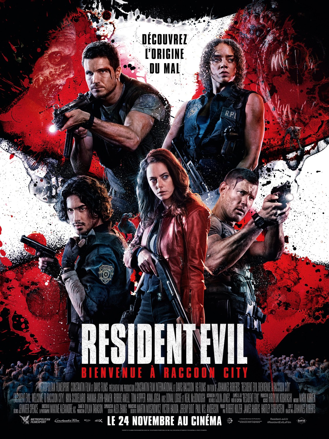 Extra Large Movie Poster Image for Resident Evil: Welcome to Raccoon City (#4 of 9)