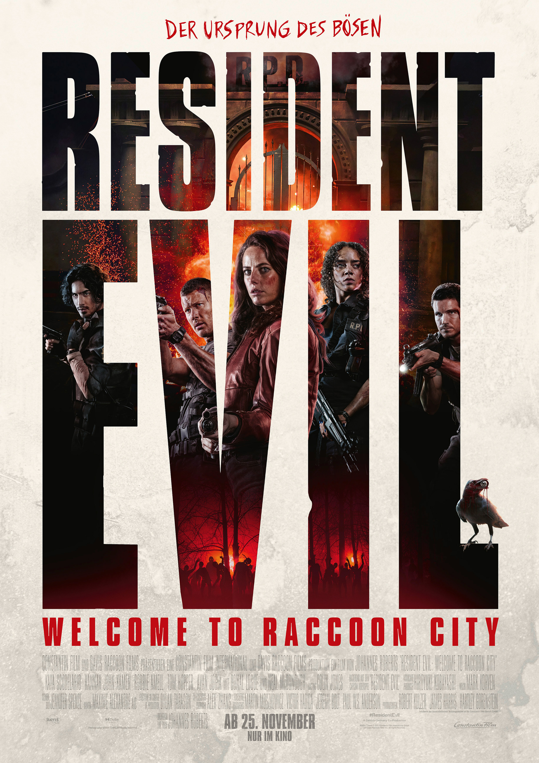 Mega Sized Movie Poster Image for Resident Evil: Welcome to Raccoon City (#7 of 9)