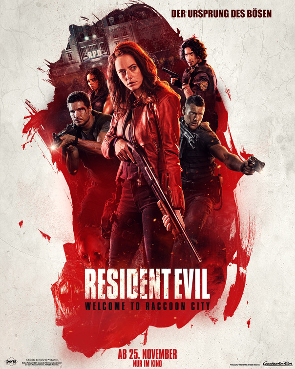 Resident Evil: Welcome to Raccoon City Movie Poster