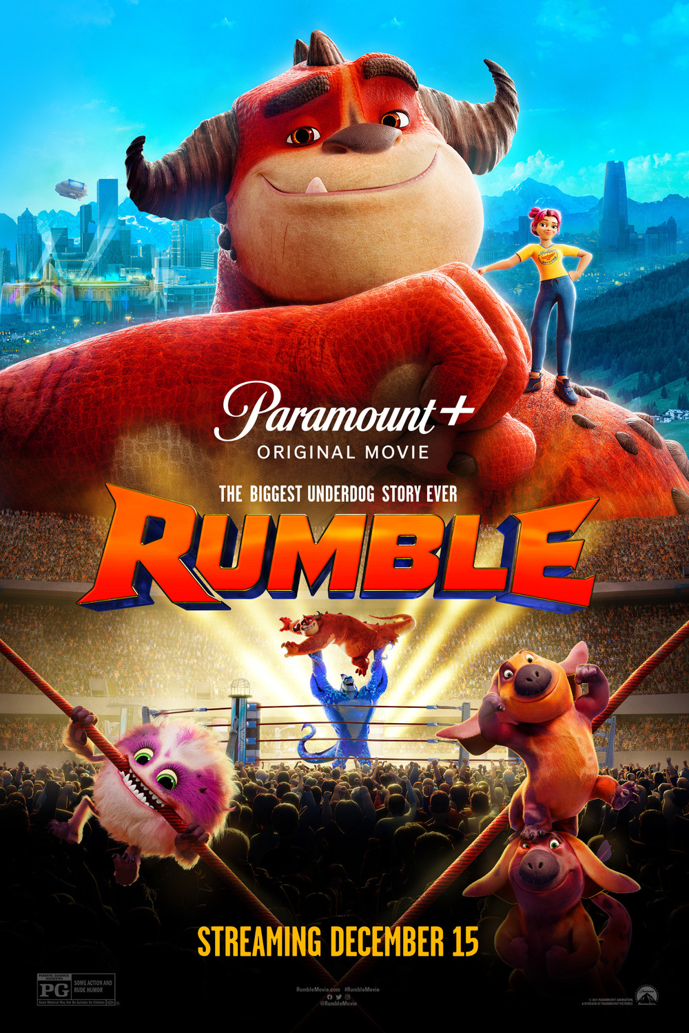 Extra Large Movie Poster Image for Rumble (#3 of 3)