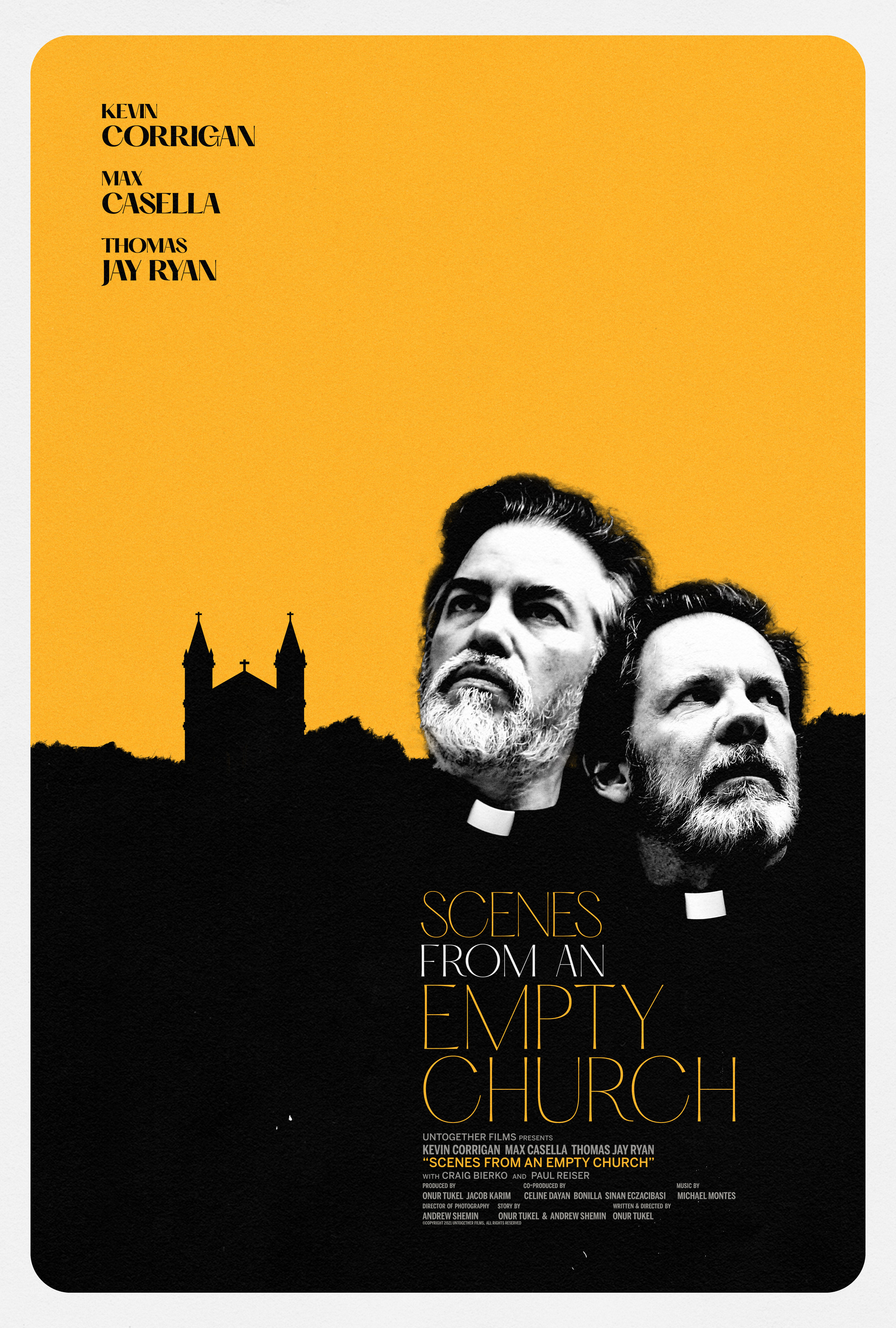 Mega Sized Movie Poster Image for Scenes from an Empty Church 