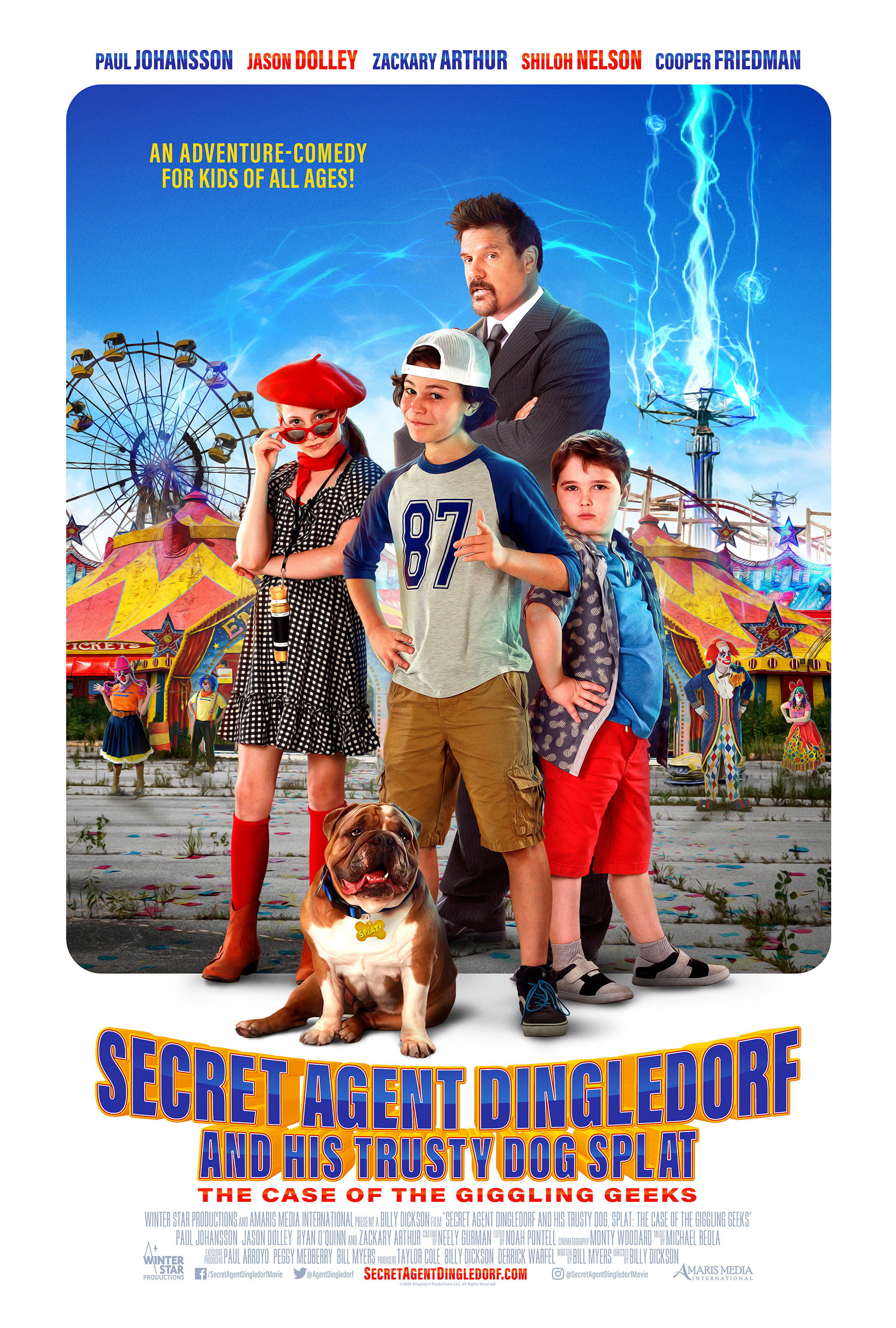 Mega Sized Movie Poster Image for Secret Agent Dingledorf and His Trusty Dog Splat 