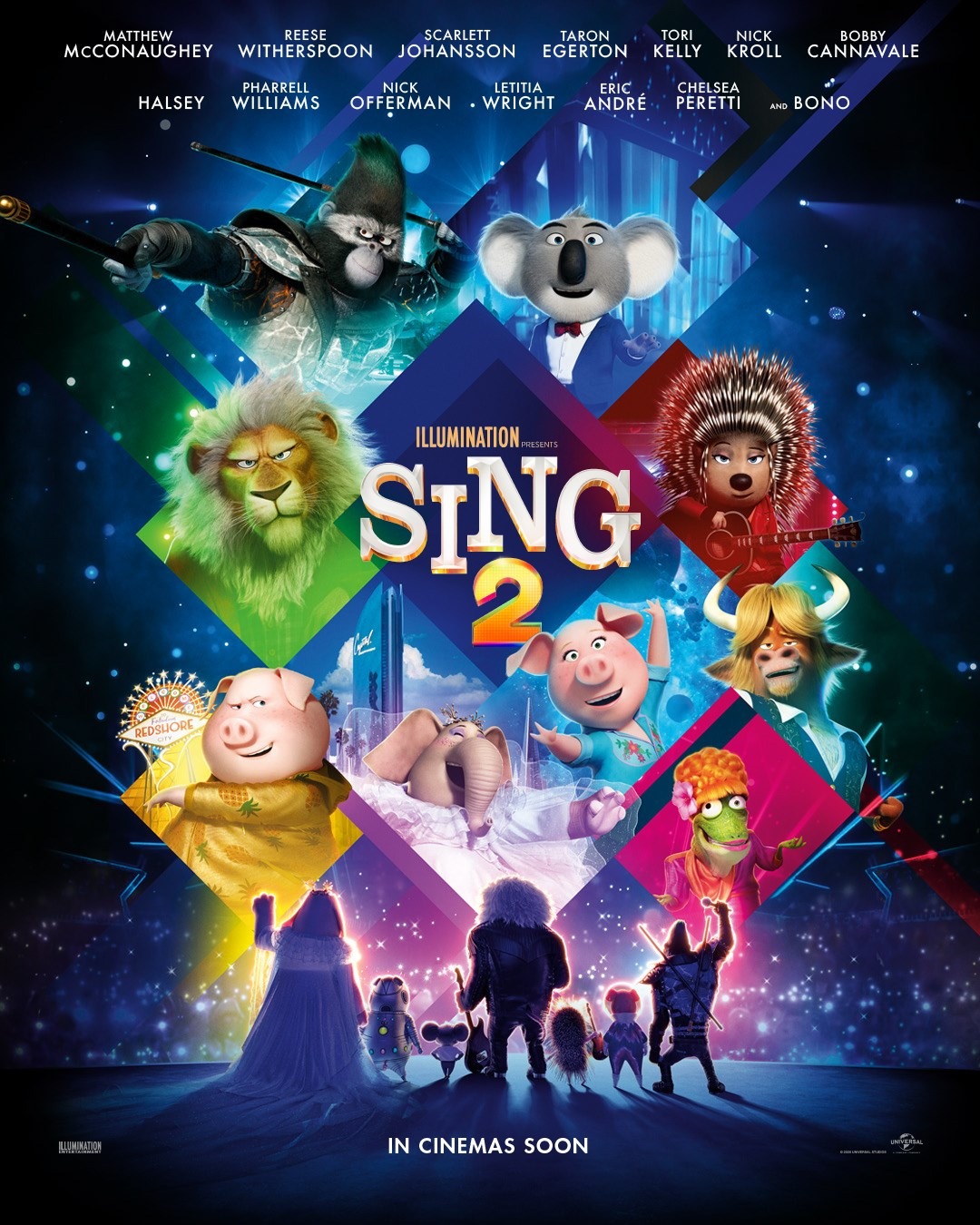 Extra Large Movie Poster Image for Sing 2 (#22 of 38)