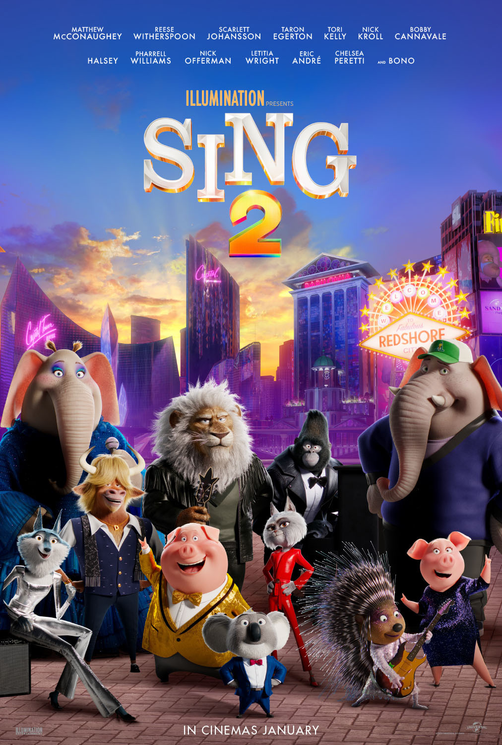 Extra Large Movie Poster Image for Sing 2 (#23 of 38)