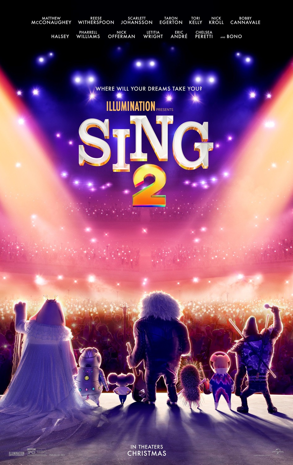 Extra Large Movie Poster Image for Sing 2 (#8 of 38)