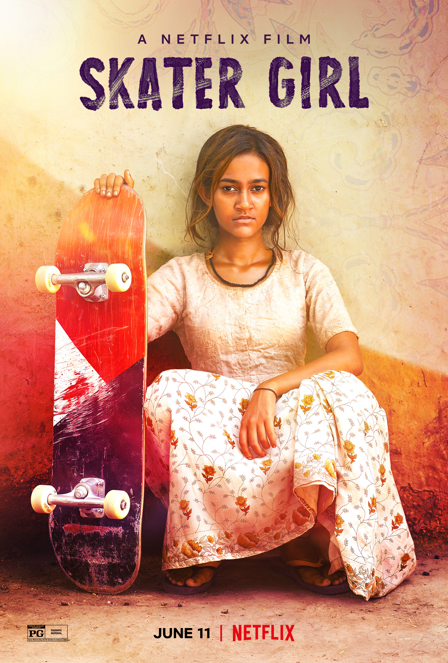 Mega Sized Movie Poster Image for Skater Girl 