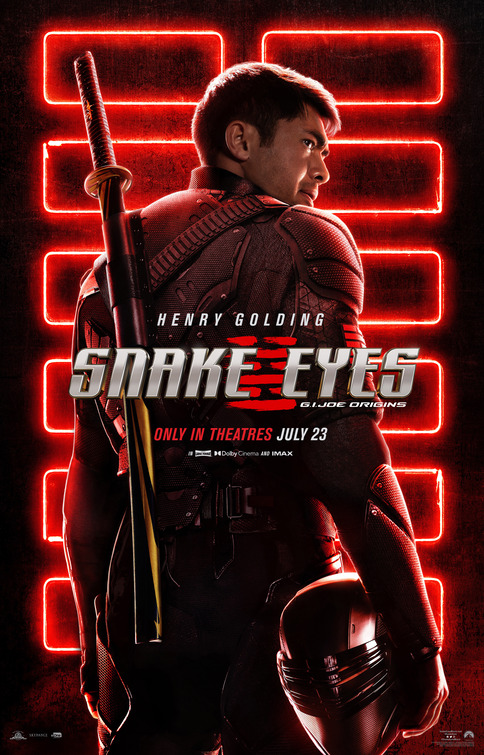 Snake Eyes: G.I. Joe Origins Movie Poster